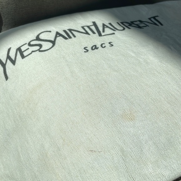 YSL Yves Saint Laurent beautiful vintage bag with gold hardware - Picture 17 of 17